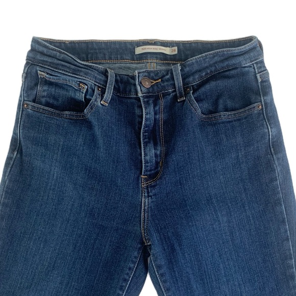 Levi’s 721 High Rise Women’s Skinny Jeans Size 28 - Picture 3 of 6